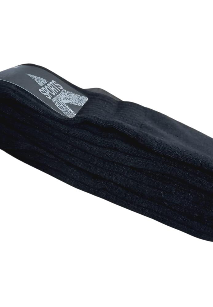 Sosete Bărbați 3/set,Inalte,Interior Flausat,Culoare Negru ,En-gros